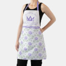 Search for purple hydrangea aprons Elegant