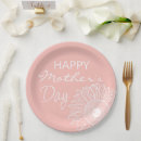 Search for mothers day paper plates Floral