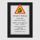 Search for danger warning signs Triangle