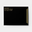 Search for black lined envelopes Stylish
