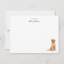 Search for golden retriever note cards Elegant