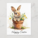 Search for happy easter postcards Watercolor