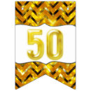Search for 50th anniversary bunting flags Gold