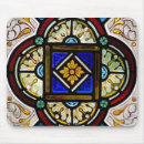 Search for stained glass mousepads Church