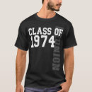 Search for 50th class reunion tshirts 1974