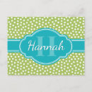 Search for teal green postcards White
