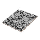 Search for white lace tiles Flowers