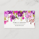 Search for purple flowers business cards Beauty