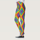 Search for autism puzzle leggings Rainbow