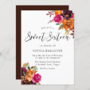 Search for autumn sweet 16 invitations Fall