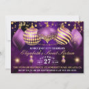 Search for christmas sweet 16 invitations Festive