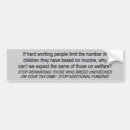 Search for welfare bumper stickers Politics