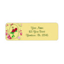 Search for victorian garden return address labels Floral