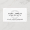 Search for security officer business cards Simple