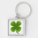 Search for celtic design key rings Four leaf clover