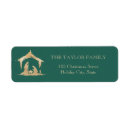 Search for the star of bethlehem return address labels Mary and joseph