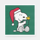 Search for woodstock napkins Peanuts christmas