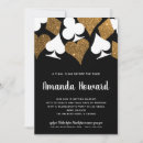 Search for casino hens party invitations Black