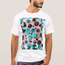 Search for polka dot pattern tshirts Watercolor