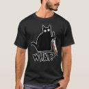 Search for cat with knife tshirts Premium