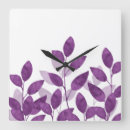 Search for plum purple clocks Modern