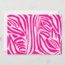 Search for zebra pink invitations Jungle