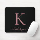 Search for black and gold mousepads Girly