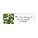 Search for food return address labels Citrus