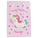 Search for unicorn christmas gift bags Glitter