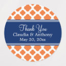 Search for foil wedding stickers Blue