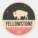Search for yellowstone bison stickers Nature