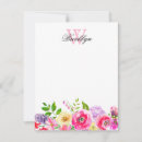 Search for watercolor flower note cards Chic