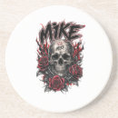 Search for skull coasters Red roses