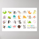 Search for alphabet animal posters Education