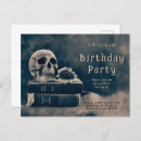Search for death to her 20s invitations Gothic