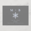 Search for grey snowflakes postcards Simple