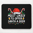 Search for winter fun mousepads Reindeer