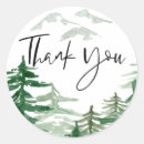 Search for nature wedding stickers Forest