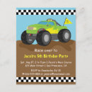 Search for monster truck invitations Green