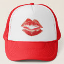 Search for red lips hats Cute