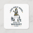 Search for whiskey business cards Cowboy