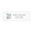 Search for bakery return address labels Pastry chef