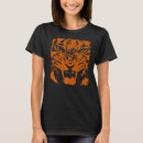 Search for orange tiger tshirts Vector