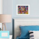 Search for abstract lion art Colourful