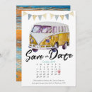 Search for hippie save the dates Retro
