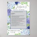 Search for hydrangea photo posters Bridal shower