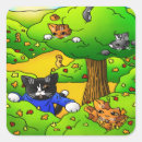 Search for hiding stickers Outdoors