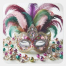Search for pink masquerade party stickers Carnival
