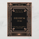 Search for great gatsby save the dates Black