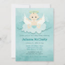Search for angel baby boy shower invitations For her